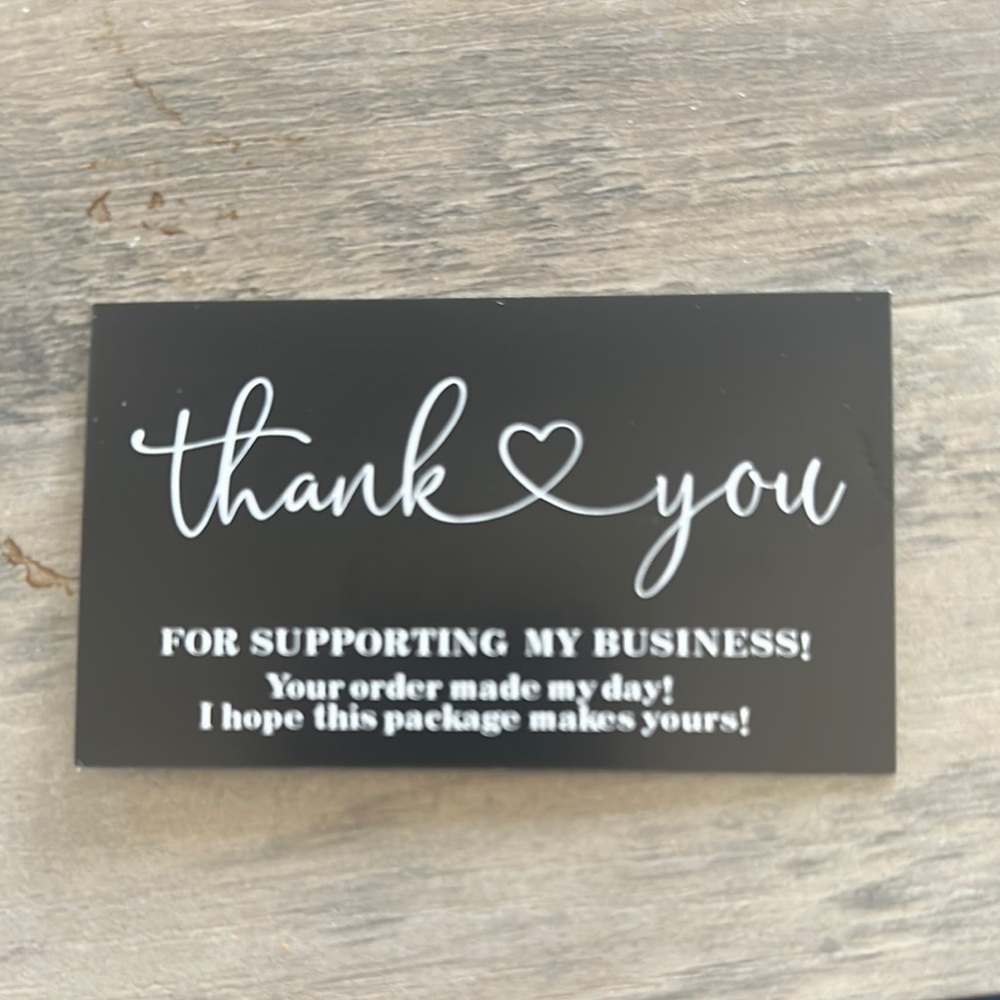 NIP PK of 50 Thank You Cards